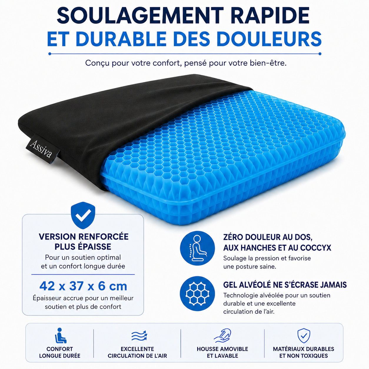 Coussin en Gel - Assiva